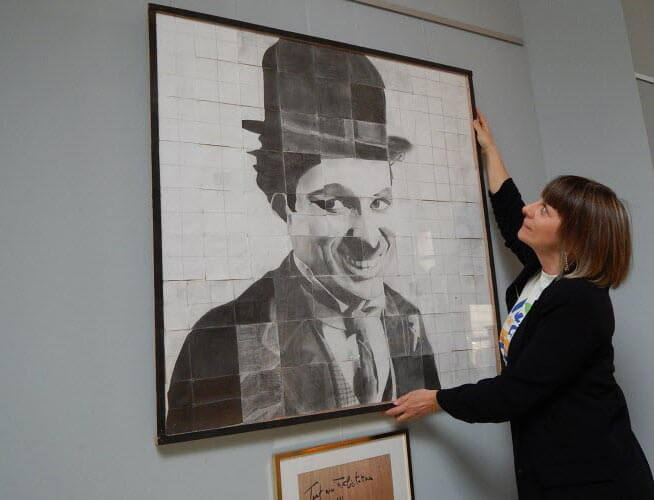 Évènement Exposition Portrait Charlie Chaplin Au Détour à Dole