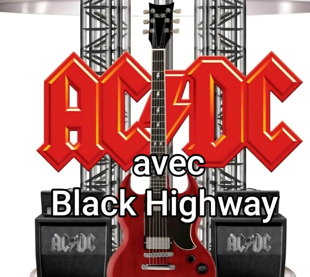Concert de Black Highway tribute AC/DC au bar Au Détour à Dole en septembre 2026