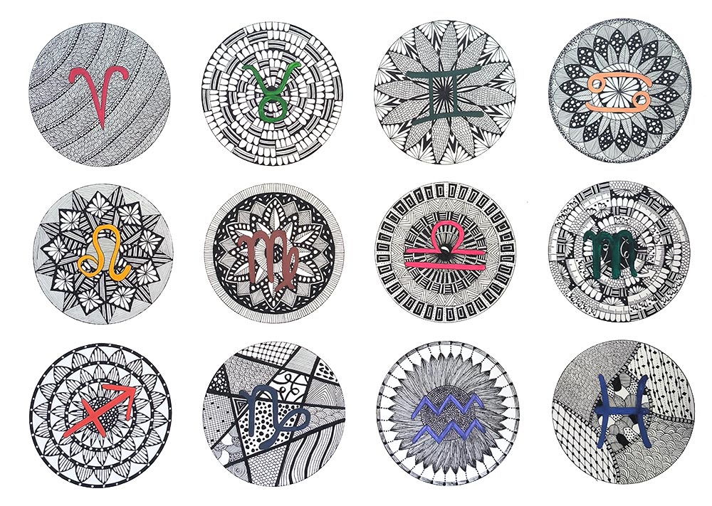 Exposition de mandalas de Gaëlle Dupé Au Détour à Dole en 2027