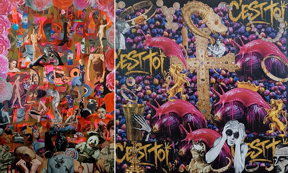 Exposition de Carole Coppée au Bar Au Détour à Dole